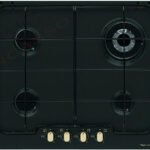 ELECTROLUX Placa de gas - ELECTROLUX PN640RUV, 4 zonas, 594 mm, Negro