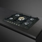 SMEG Placa de gas - SMEG SR775AO, 5.0000 zonas, Gas Natural Gas Butano Gas Propano, 68,5 cm, Gris - Imagen 3