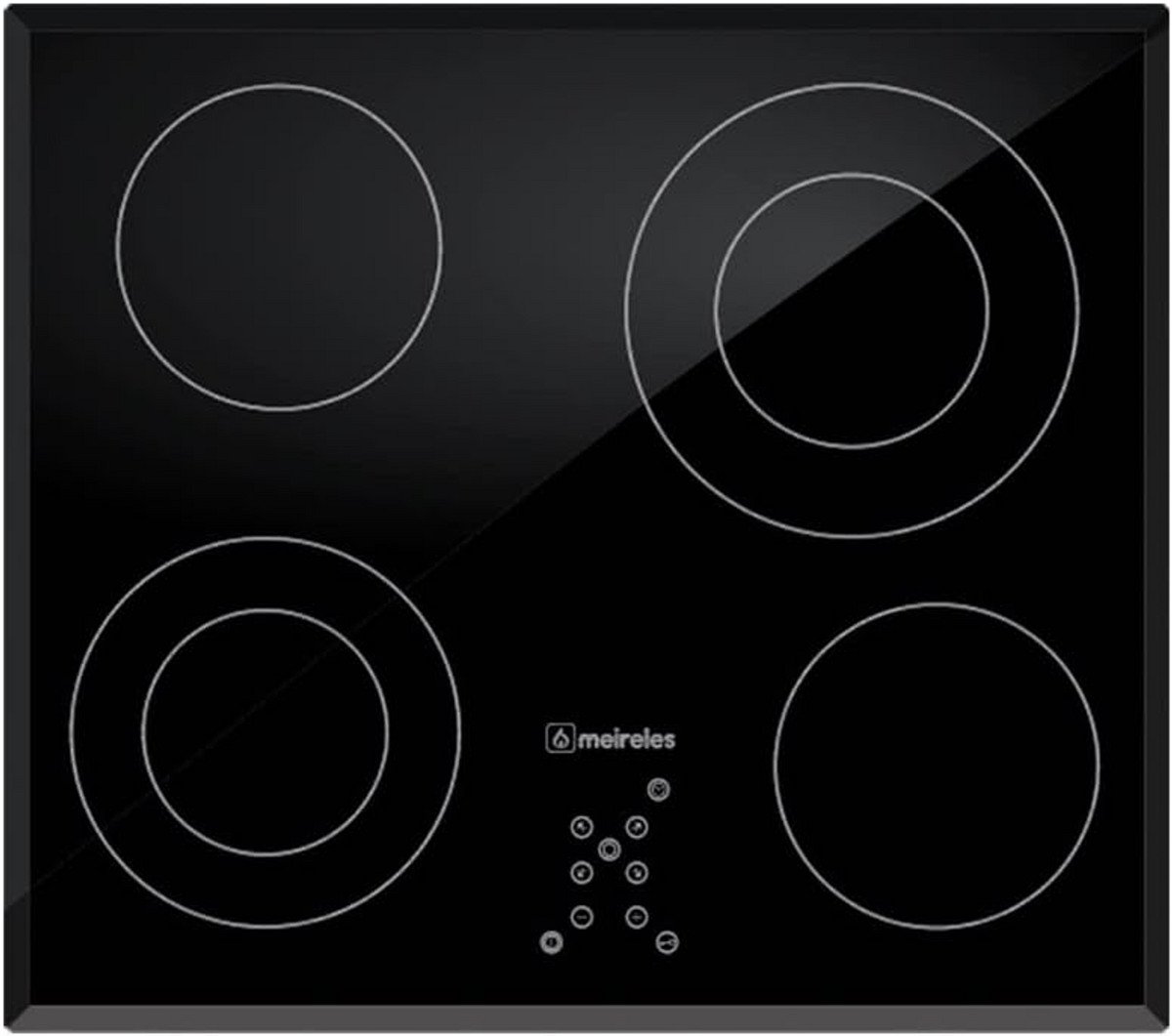 MEIRELES Placa de inducción - MEIRELES MV 1613, 3 zonas, 59 cm, Negro - Imagen 3