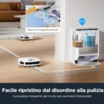 EUREKA Robot aspirador - EUREKA J12 Ultra-EU-VD, 65 W, Depósito 3 l, Autonomía 2 h y 30 min, Negro - Imagen 3