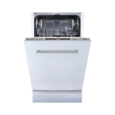 CATA Lavavajillas integrable 45 cm – CATA LVI 47010, 10 servicios, 8 programas, 44,8 cm, Acero Inoxidable