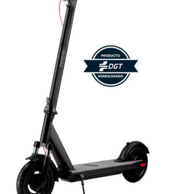 INFINITON Patinete eléctrico – INFINITON BIGCITY PRO NEGRO HOMOLOGADO, Pot. máx. 350 W, Carga máx. 100 kg, Negro