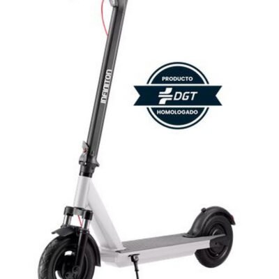 INFINITON Patinete eléctrico – INFINITON BIGCITY PRO BLANCO HOMOLOGADO, Negro