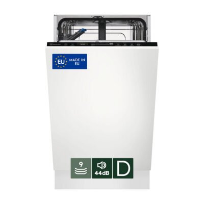ELECTROLUX Lavavajillas integrable 45 cm – ELECTROLUX EEG62310L, 9 servicios, 8 programas, 44,6 cm, No aplicable