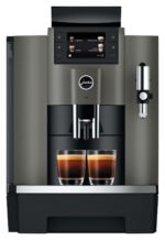 JURA Cafetera automática - JURA W8, 15 bar, 1450 W, 50 tazas, Negro, Acero inoxidable