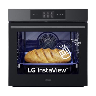LG Horno a vapor – LG WSED7665B, Pirolítico, 76 l, 59,2 cm, Acero negro mate