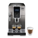 DE Cafetera automática - DE LONGHI 0132220038, 15 bar, 1450 W, 2 tazas, Titanio