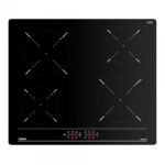 TEKA Placa de vitrocerámica - TEKA IBC 64000 TTC, zonas, 600 mm, Black