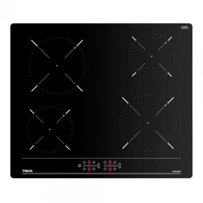 TEKA Placa de vitrocerámica – TEKA IBC 64000 TTC, zonas, 600 mm, Black