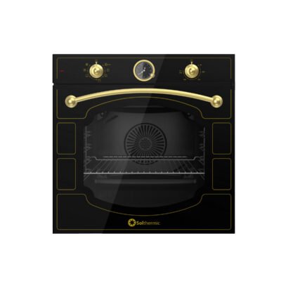 Horno multifunción – SOLTHERMIC B00110466, 78 l, 60 mm, Negro
