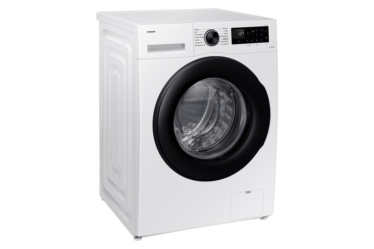 SAMSUNG Lavadora carga frontal - SAMSUNG WW90CGC04DAEEP, 9 kg, White - Imagen 2