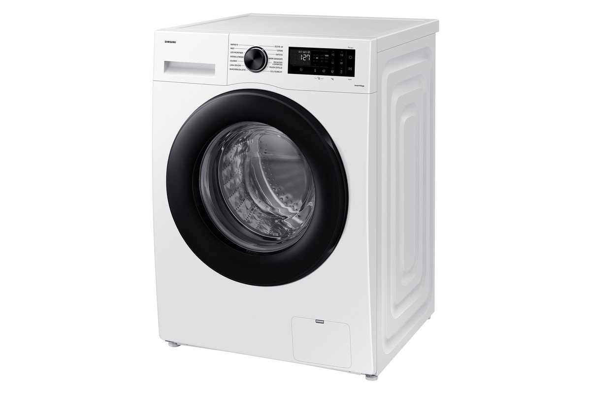 SAMSUNG Lavadora carga frontal - SAMSUNG WW90CGC04DAEEP, 9 kg, White - Imagen 3