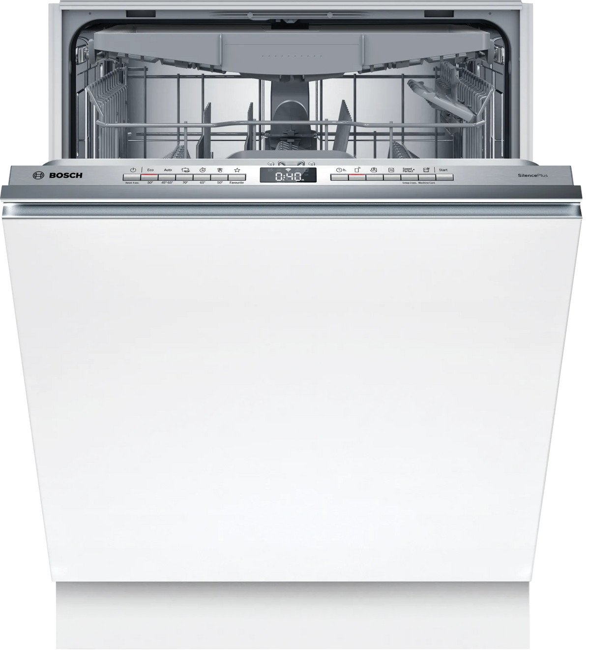 BOSCH Lavavajillas integrable 60 cm - BOSCH Serie 4 SMH4EVX08E, 14 servicios, 6 programas, 598 mm, No aplicable