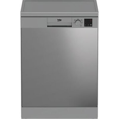 Beko Lavavajillas – Beko DVN05320X, 13 servicios, 5 programas, 60 cm, Media carga, Clean&Shine™, Inox