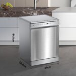 VOK Lavavajillas libre instalación 60 cm - VOK EVD-14FCSAD, 8 programas, 60 cm, Inox - Imagen 4
