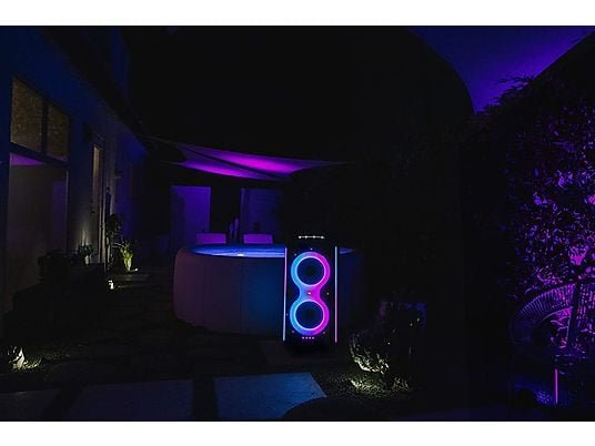 JBL Altavoz de gran potencia - JBL Partybox 710, Para fiestas, 800 W RMS, Bluetooth 5.1, Resistente salpicaduras IPX4, Negro - Imagen 7