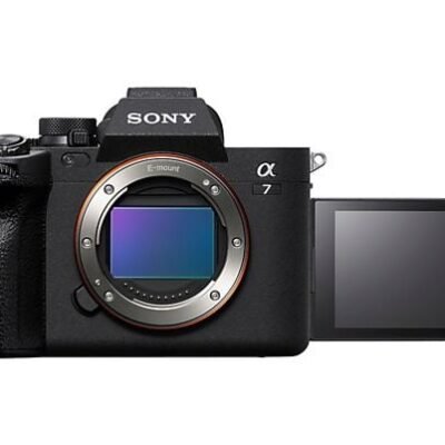 Sony Cámara EVIL – Sony Alpha 7 IV Mark IV, BIONZ XR, Eye AF (IA), CMOS Exmor R, 33 MP, 10 bits, 4k 60p, Wi-Fi, Negro