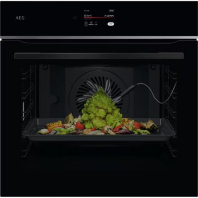 AEG Horno multifunción – AEG 944 035 078, Libre instalación, Pirolítico, 71 l, 59,5 cm, Negro
