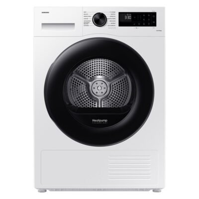 Secadora bomba de calor – SAMSUNG DV90CGC0A0AE, Eléctrico, White