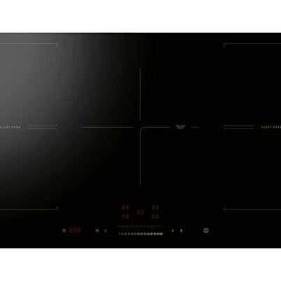 Infiniton Placa inducción – Infiniton IND-594B, 5 zonas, Zona grande 28 cm, Función Boost, 90 cm, Negro