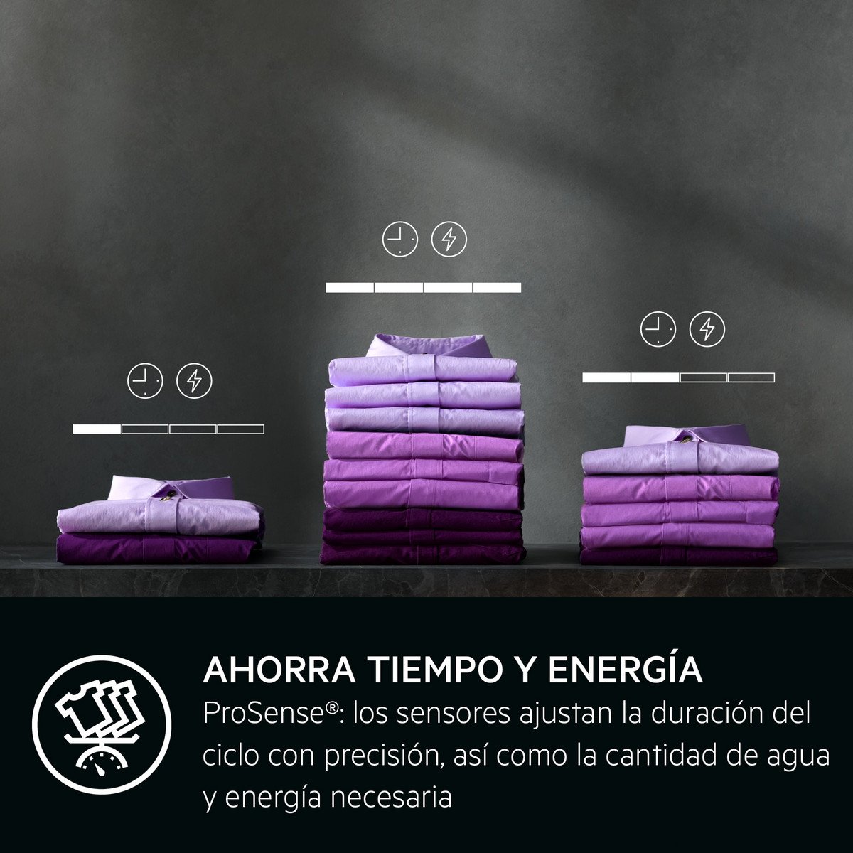 AEG Secadora bomba de calor - AEG Serie 7000 SensiDry TR718P4OB, Bomba de calor, 10 programas, Blanco - Imagen 4
