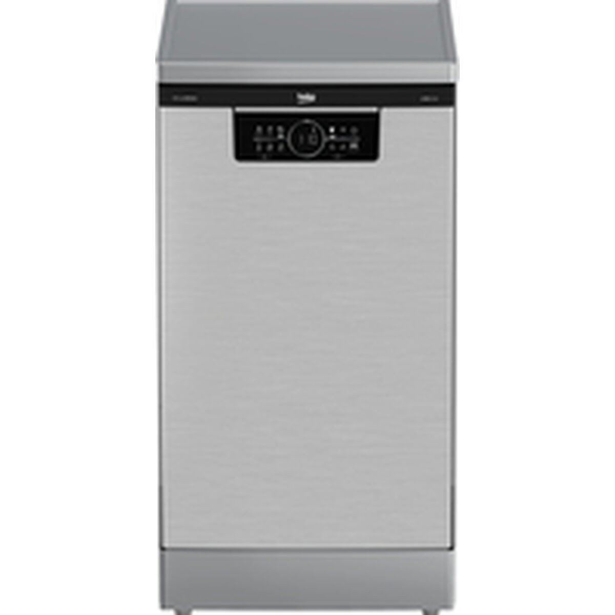 BEKO Lavavajillas libre instalación 45 cm - BEKO BDFS26046XQ, 10,0 servicios, 6 programas, 448 mm, Acero inoxidable