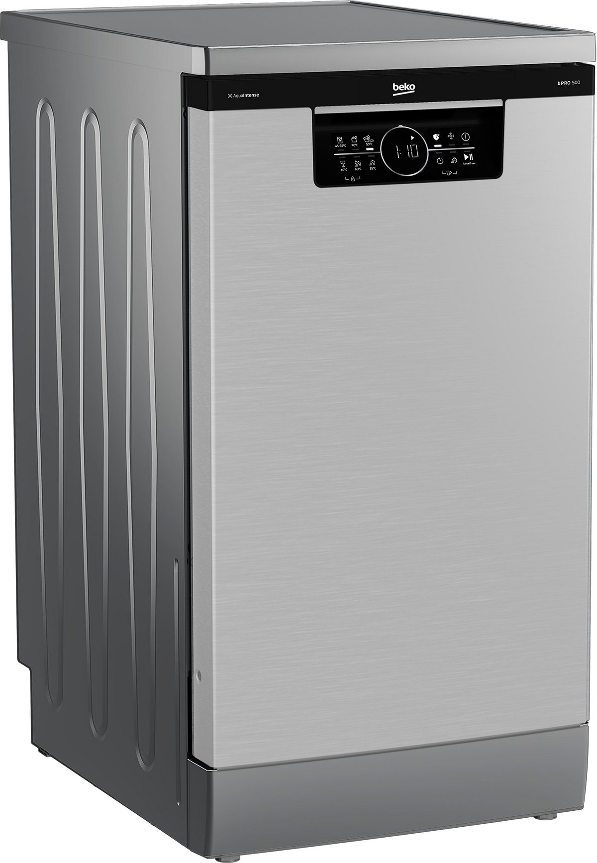 BEKO Lavavajillas libre instalación 45 cm - BEKO BDFS26046XQ, 10,0 servicios, 6 programas, 448 mm, Acero inoxidable - Imagen 2