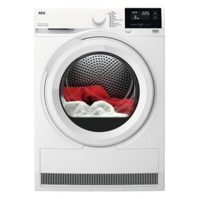 AEG Secadora bomba de calor – AEG TR718A2OB, 1 kg, Not available