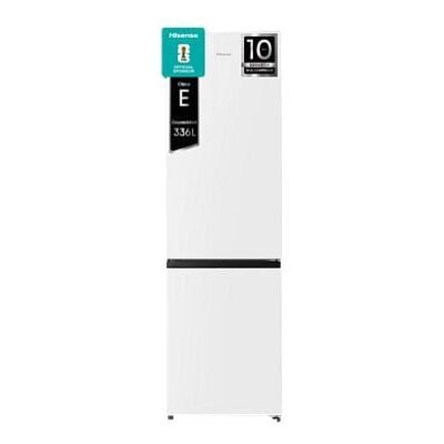 Hisense Frigorífico combi – Hisense RB440N4BWE, No Frost, 200.4 cm, 336 l, Multi-air flow, Control táctil, Blanco