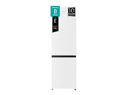Hisense Frigorífico combi - Hisense RB440N4BWE, No Frost, 200.4 cm, 336 l, Multi-air flow, Control táctil, Blanco