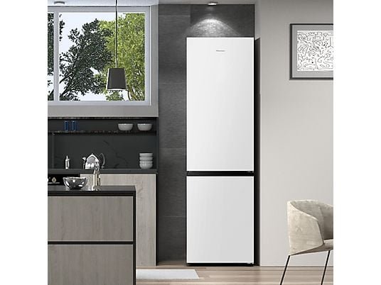 Hisense Frigorífico combi - Hisense RB440N4BWE, No Frost, 200.4 cm, 336 l, Multi-air flow, Control táctil, Blanco - Imagen 6