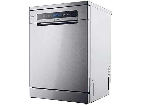 Candy Lavavajillas - Candy Rapido' CF 5C7F1X, 15 servicios, 8 programas, Inicio Diferido, Motor Inverter, 60 cm, Conectividad Wi-Fi, Inox - Imagen 4