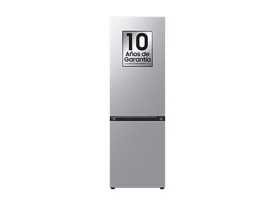 Samsung Frigorífico combi - Samsung Smart RB34C602DSA/EF, No Frost, 185.3cm, 344l, Mono Cooling, WiFi, Inox