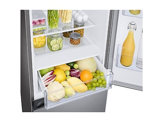 Samsung Frigorífico combi - Samsung Smart RB34C602DSA/EF, No Frost, 185.3cm, 344l, Mono Cooling, WiFi, Inox - Imagen 5