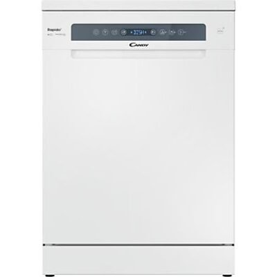 Candy Lavavajillas – Candy Rapido’ CF 5C7F1W, 15 servicios, 8 programas, Inicio Diferido, Motor Inverter, 60 cm, Conectividad Wi-Fi, Blanco