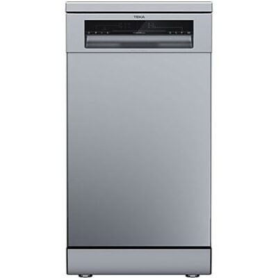 Teka Lavavajillas – Teka DFS 24650, 9 servicios, 6 programas, 44.8 cm, Display LED, Programa Whisper, Inox
