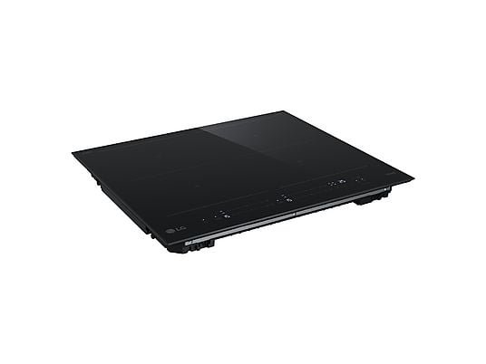 LG Placa inducción - LG CBIZ2437B, 4 Zonas, 2 Zonas Flex, 59 cm, Cristal Negro - Imagen 3