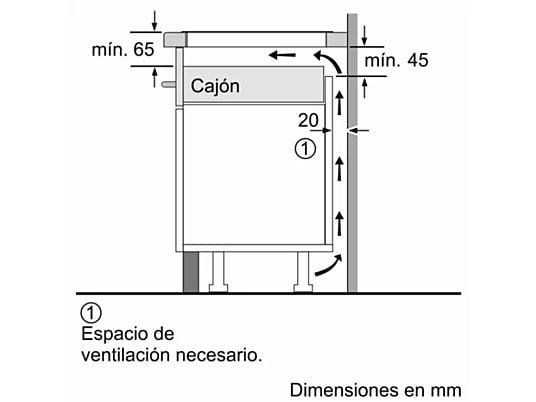 Siemens Placa inducción - Siemens EH631BJB6E, 3 Zonas, 28 cm, 59.2 cm, PowerBoost, Negro - Imagen 8