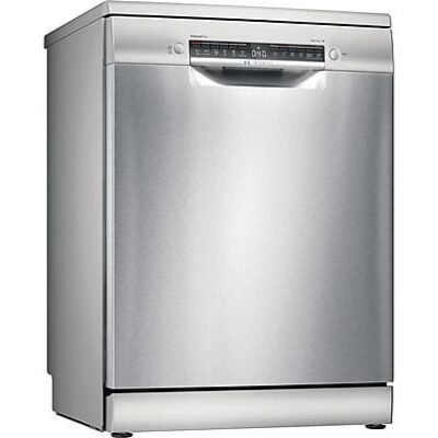 BOSCH Lavavajillas – BOSCH SMS4EMI06E, 14 servicios, 6 programas, 60 cm, Silence Plus, Acero inoxidable