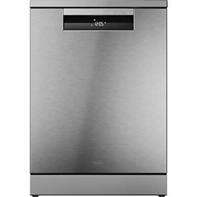 Haier Lavavajillas – Haier I-Pro Shine Series 3 XF 5C4M1X, 15 servicios, 10 programas, 60 cm, Motor Inverter, Wi-Fi, Inox