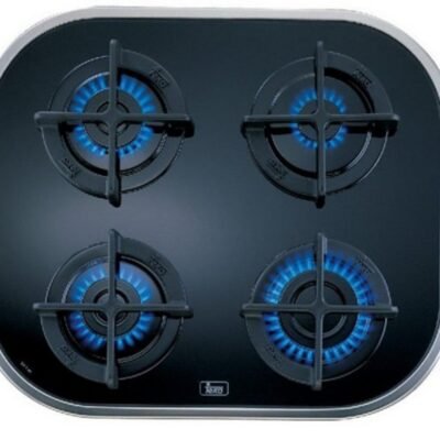 Teka REACONDICIONADO Seminuevo Muy bueno Placa de gas – Teka 10205083 CG.1 4G-AI-AL , 4 zonas, Gas natural, Polivalente, Sin mandos, 59 cm