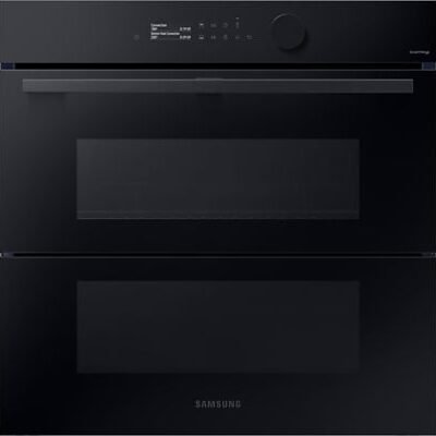 Samsung Horno de vapor – Samsung NV7B5750TDK/U1, Multifunción, Pirolítico, Air Fry, 76l, 59.5 cm, Dual Cook Flex, WiFi, Negro