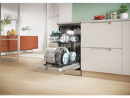 Candy Lavavajillas compacto - Candy Rapido' CF0C7SB0FX, 10 servicios, 8 programas, 45 cm, Motor Inverter, Wi-Fi, Inox - Imagen 7