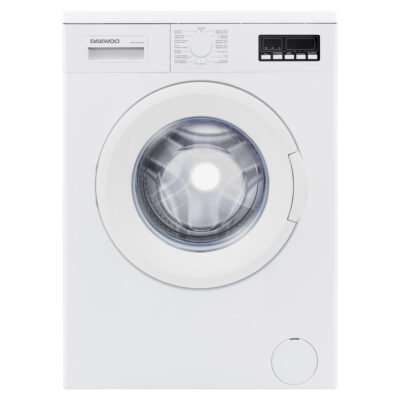 DAEWOO Lavadora carga frontal – DAEWOO WM610F4WUES, 6 kg, Blanco