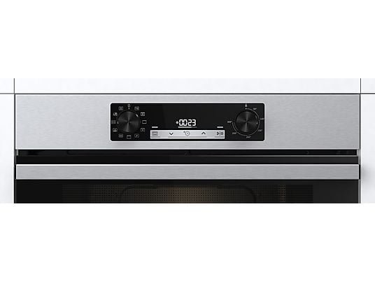 Hisense Horno - Hisense BI62216AXE2, Multifunción, Hidrolítica, 77 L, Cocción simultanea x 5, Guía telescopica, 59.5 cm, Acero Inox - Imagen 5