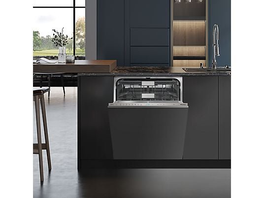 Lavavajillas integrable - Hisense HV673C61, 16 servicios, 7 programas, 59.8 cm, WiFi, Tercera Bandeja, Sin Panelar - Imagen 3