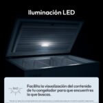 Congelador horizontal - CANDY CCHH 3012E, 300 l, 840 mm, Blanco - Imagen 7