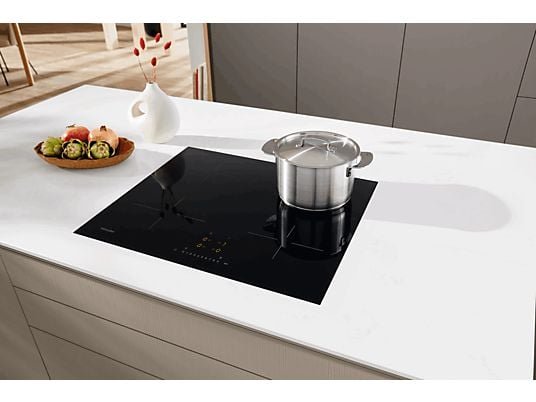 Miele Placa inducción - Miele KM 7361 FL, 4 zonas, Zona grande 22 cm, ComfortSelect, 62 cm, Negro - Imagen 3