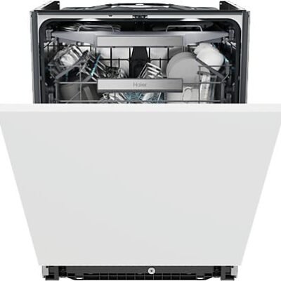 Haier Lavavajillas integrable – Haier I-Pro Shine Series 6 XS 4A4M3PB, 14 servicios, 10 programas, 60 cm, Wi-Fi + Bluetooth, Sin panelar