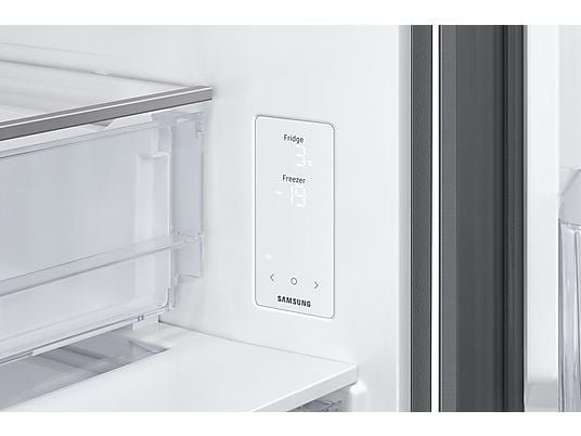 Samsung Frigorífico combi - Samsung RB53DG706AS9EF, 203 cm, 538 l, Ancho especial 75.9 cm, Metal Cooling, Twin Cooling Plus™, Inox - Imagen 6